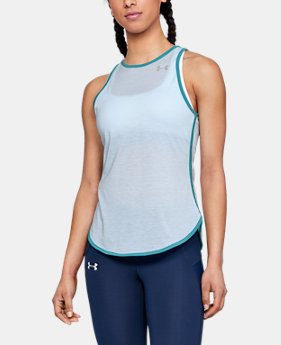 Women's UA Streaker Open Back Tank LIMITED TIME: FREE U.S. SHIPPING 3 Colors Available $30