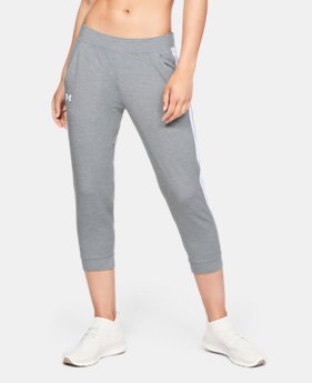 Women's UA Featherweight Fleece Crop 1 Color Available $55