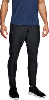 black dressy joggers