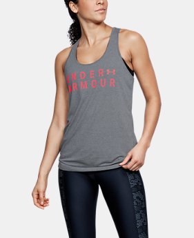 Women's UA Siro Graphic Tank 1 Color $32.99