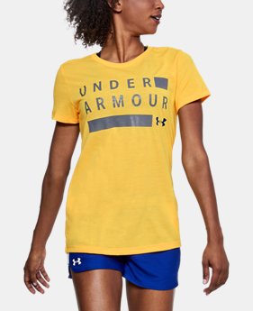 Women's UA Siro Graphic Twist Short Sleeve LIMITED TIME: FREE U.S. SHIPPING 1 Color Available $32.99