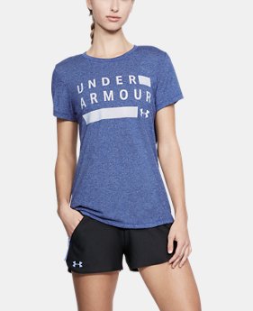 Women's UA Siro Graphic Twist Short Sleeve 3 Colors $40