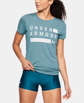 Women's UA Siro Graphic Twist Short Sleeve 1 Color Available $32.99