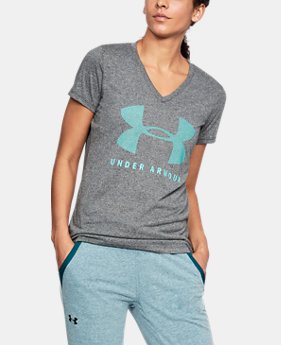 Women's UA Siro Graphic Twist V-Neck 1 Color Available $32.99