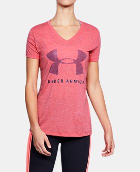 Women's UA Siro Graphic Twist V-Neck 1 Color $32.99