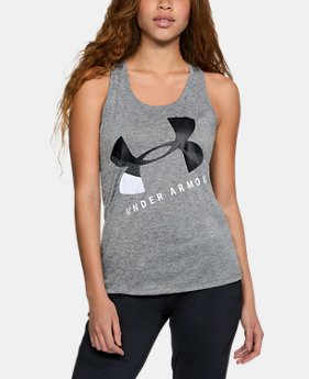 Women's UA Tech™ Graphic Twist Tank 1 Color $27.99