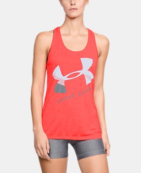 Women's UA Tech™ Graphic Twist Tank 1 Color $27.99