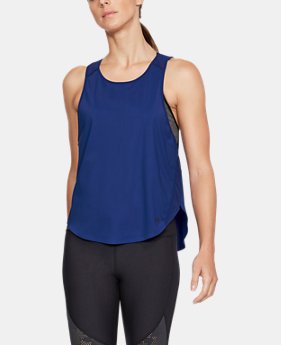 Women's UA Vivid Keyhole Back Tank 1 Color Available $40