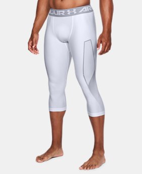 Men's HeatGear® Armour Graphic ¾ Leggings 3 Colors Available $26.24