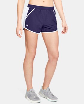 Women's UA Fly-By Team Shorts FREE U.S. SHIPPING 1 Color Available $25
