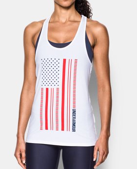 Women's UA Americana Tank 1 Color $17.99