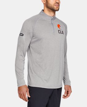 New Arrival Men's NFL Combine Authentic UA Tech™ ¼ Zip Long Sleeve Shirt 1 Color Available $59.99