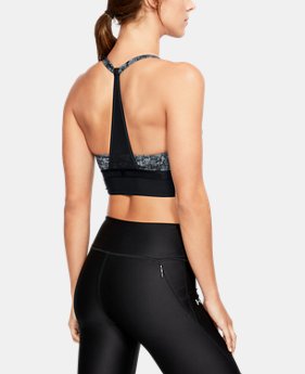 New Arrival Women's UA Longline Printed Sports Bralette 1 Color $29.99
