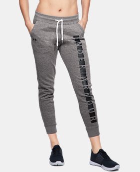Women's UA Favorite Fleece Graphic Pants 2 Colors Available $65