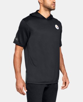 New Arrival Men's NFL Combine Authentic UA Tech™ Terry Short Sleeve Hoodie 7 Colors Available $65