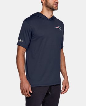 Men's NFL Combine Authentic UA Tech™ Terry Short Sleeve Hoodie 1 Color Available $65