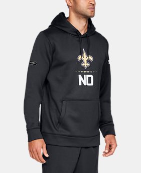New Arrival Men's NFL Combine Authentic Armour Fleece® Lockup Hoodie 1 Color Available $75