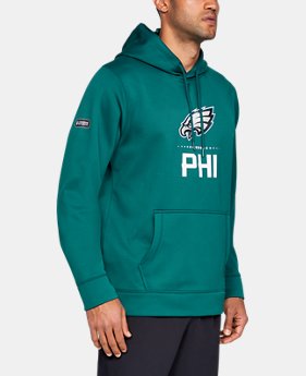 Best Seller Men's NFL Combine Authentic Armour Fleece® Lockup Hoodie 27 Colors Available $75