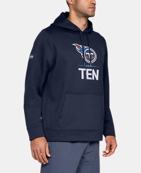 New Arrival Men's NFL Combine Authentic Armour Fleece® Lockup Hoodie 1 Color Available $75