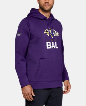 New Arrival Men's NFL Combine Authentic Armour Fleece® Lockup Hoodie 1 Color Available $75