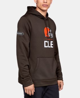 Best Seller Men's NFL Combine Authentic Armour Fleece® Lockup Hoodie 1 Color Available $75