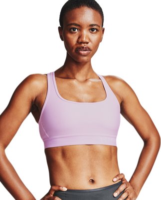 under armour purple sports bra