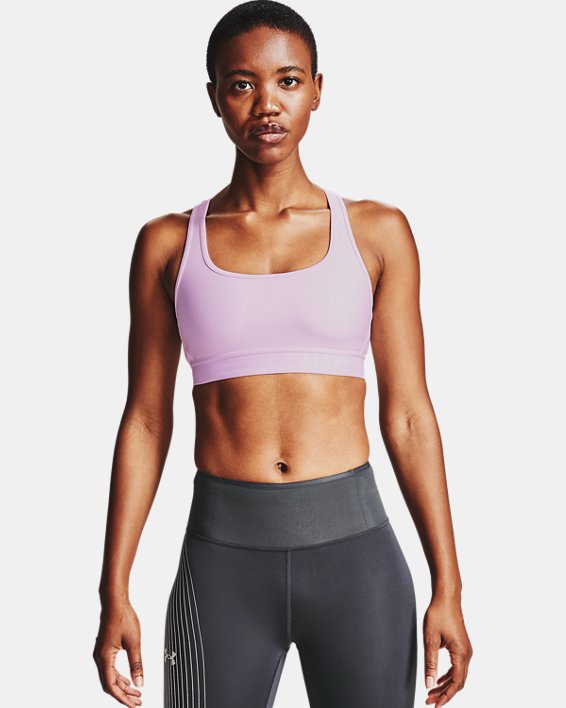 Women's Armour® Mid Crossback Heathered Sports Bra | Under Armour