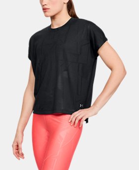 Women's UA Essentials Burnout T-Shirt 1 Color Available $30