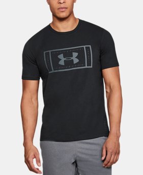 Men's UA Football Logo T-Shirt 1 Color $25