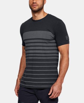 New Arrival Men's UA Sportstyle Stripe T-Shirt 1 Color $35