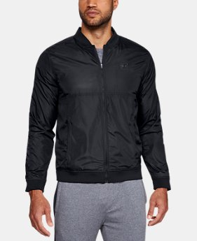 Men's UA Sportstyle Wind Bomber Jacket 2 Colors Available $75