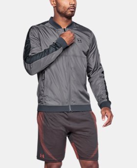 Men's UA Sportstyle Wind Bomber Jacket 1 Color Available $75