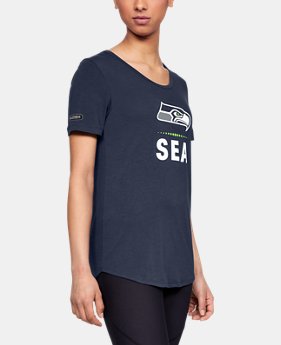 New Arrival Women's NFL Combine Authentic Lockup T-Shirt 1 Color Available $35