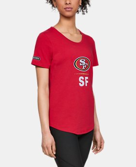 New Arrival Women's NFL Combine Authentic Lockup T-Shirt 1 Color Available $35