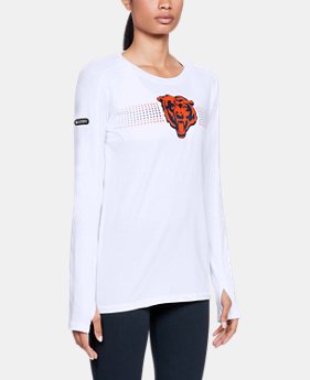Women's NFL Combine Authentic Dot Stripe Long Sleeve T-Shirt 1 Color Available $50