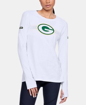 Women's NFL Combine Authentic Dot Stripe Long Sleeve T-Shirt 1 Color Available $50