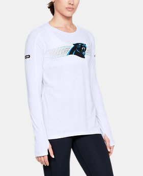 Women's NFL Combine Authentic Dot Stripe Long Sleeve T-Shirt 1 Color Available $50