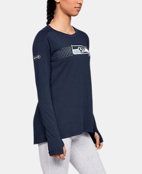 New Arrival Women's NFL Combine Authentic Dot Stripe Long Sleeve T-Shirt 1 Color Available $50