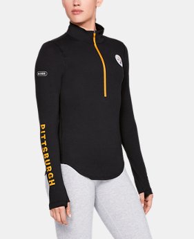 Women's NFL Combine Authentic UA Favorite ½ Zip Long Sleeve Shirt 1 Color Available $60