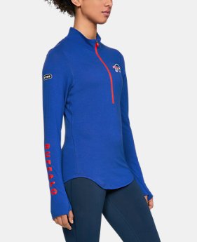 Women's NFL Combine Authentic UA Favorite ½ Zip Long Sleeve Shirt 1 Color Available $60