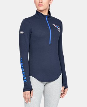 New Arrival Women's NFL Combine Authentic UA Favorite ½ Zip Long Sleeve Shirt 1 Color Available $60