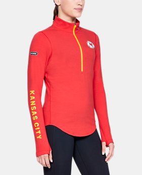 New Arrival Women's NFL Combine Authentic UA Favorite ½ Zip Long Sleeve Shirt 1 Color Available $60