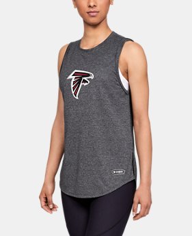 Women's NFL Combine Authentic UA Siro Longline Muscle Tank 1 Color Available $45