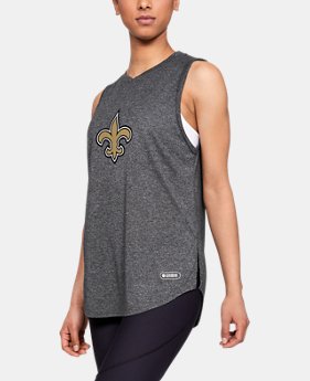 New Arrival Women's NFL Combine Authentic UA Siro Longline Muscle Tank 1 Color Available $45