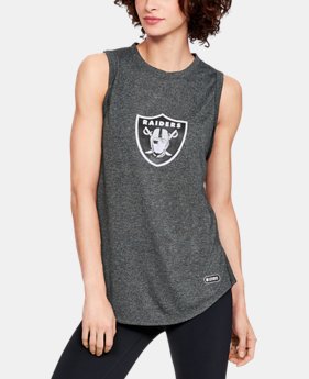 New Arrival Women's NFL Combine Authentic UA Siro Longline Muscle Tank 1 Color Available $45