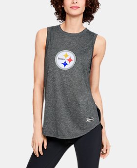 Women's NFL Combine Authentic UA Siro Longline Muscle Tank 1 Color Available $45