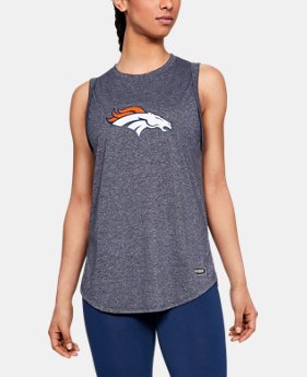 Women's NFL Combine Authentic UA Siro Longline Muscle Tank 1 Color Available $45