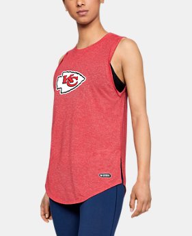 New Arrival Women's NFL Combine Authentic UA Siro Longline Muscle Tank 1 Color Available $45