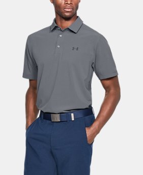 Men's UA Playoff Vented Woven Polo 5 Colors $75