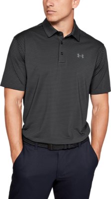 under armour men's playoff core stripe golf polo